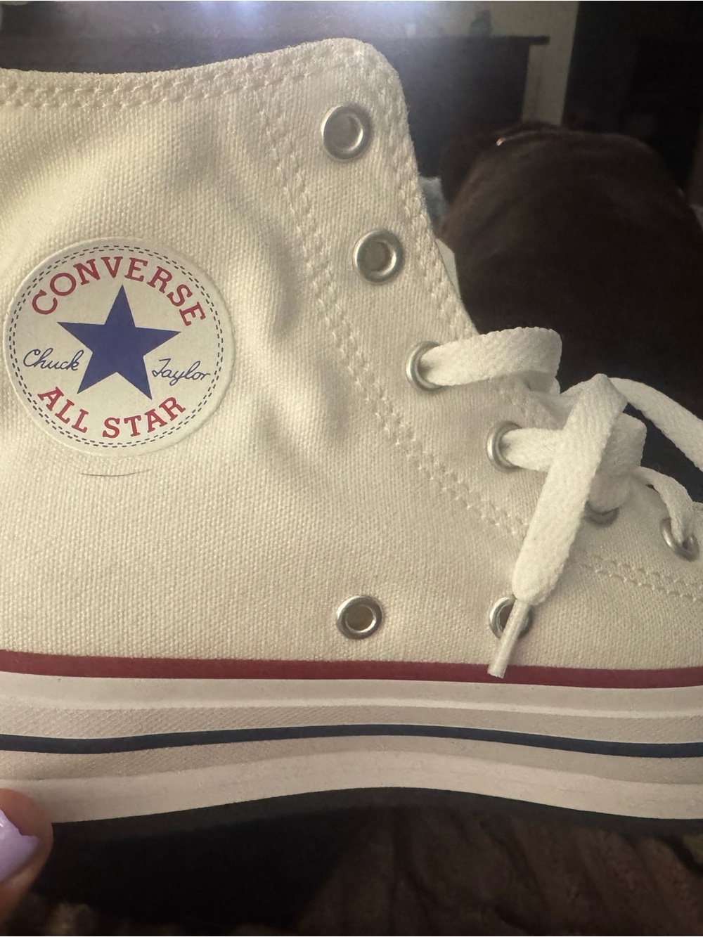 Converse Chuck Taylor All Star High Top Sneakers - White LIFT BNIB